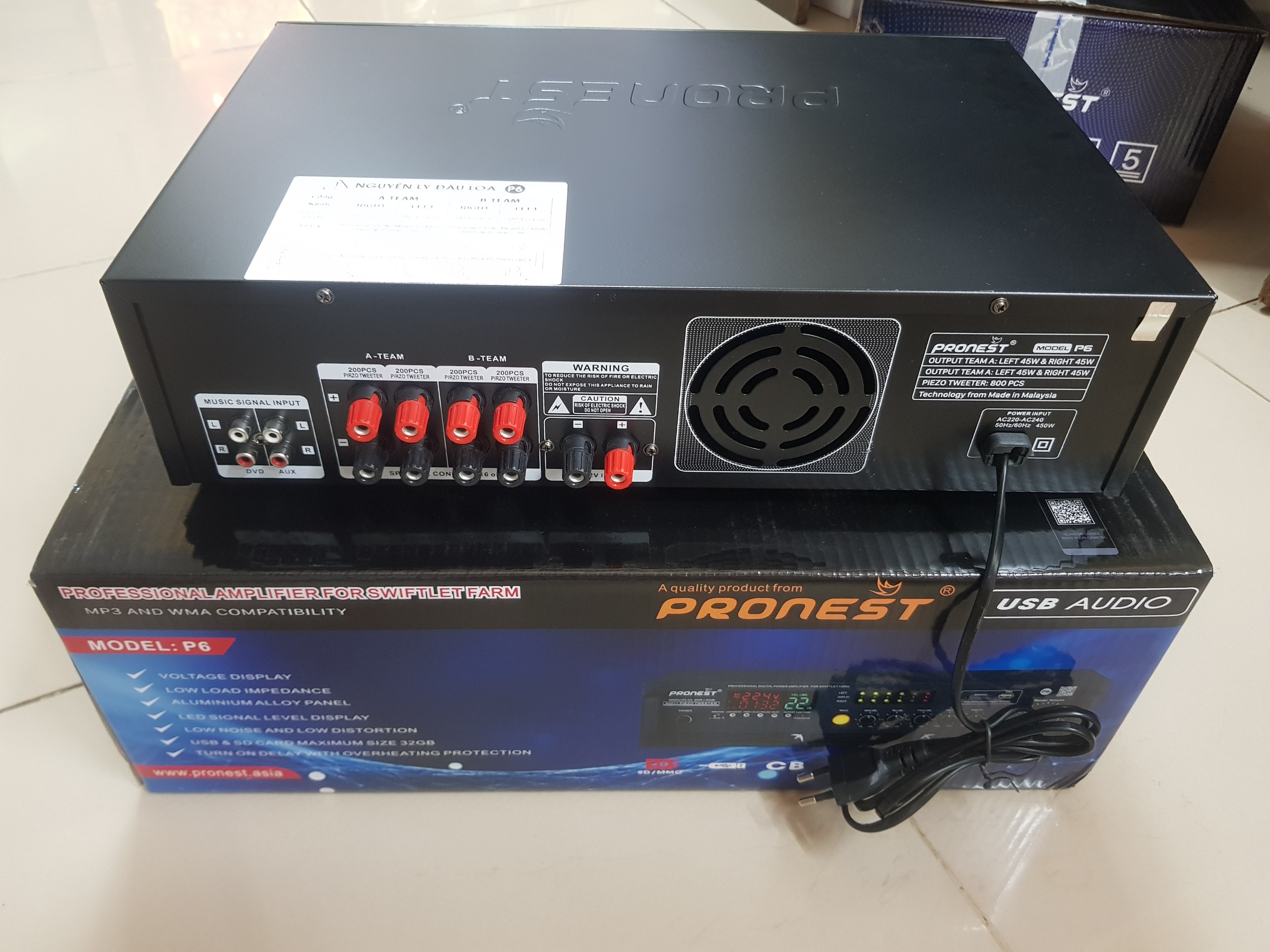 [SP000661] AMPLY NHÀ YẾN [PRONEST P6] [800 LOA RU]