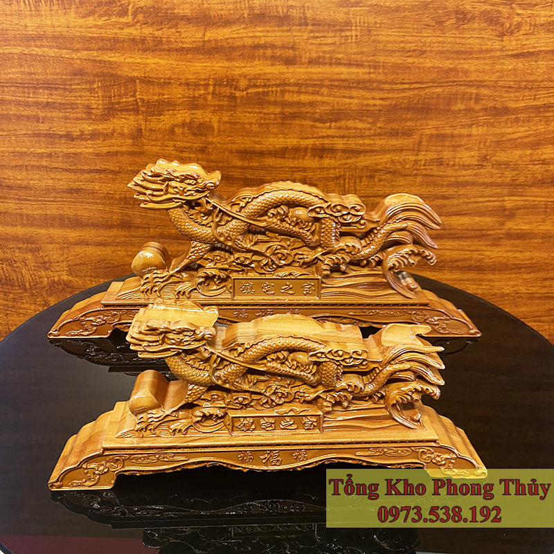 Đế kiếm gỗ đào tự nhiên cao cấp
