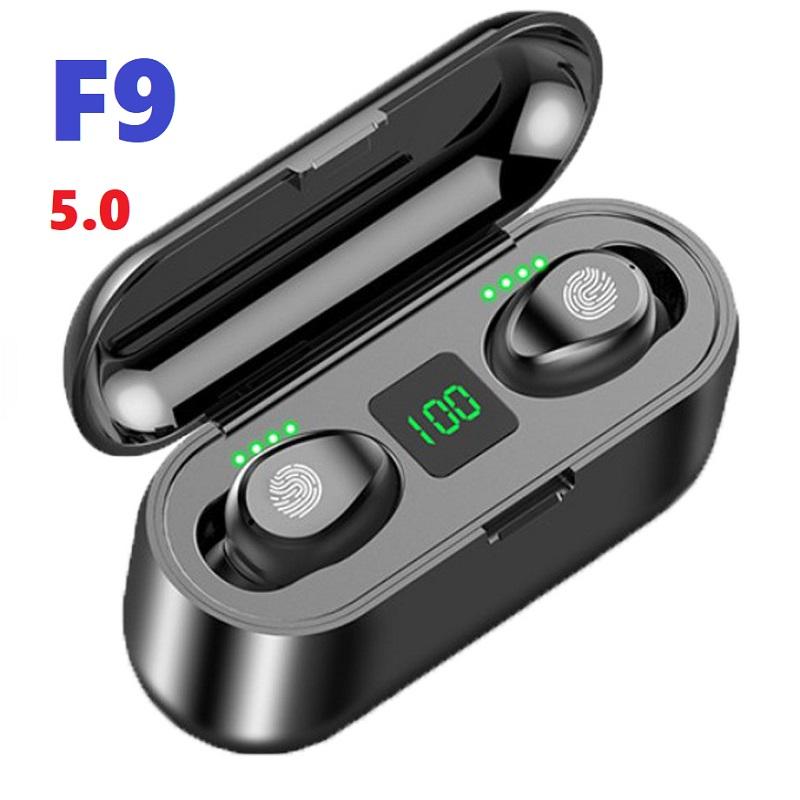 Tai Nghe không dây Bluetooth Amoi F9 5 có đèn LED chống nước - chống ồn