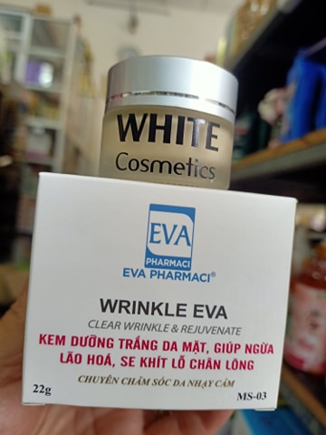 Kem dưỡng trắng da mặt, ngừa lão hóa - Wrinkle Eva