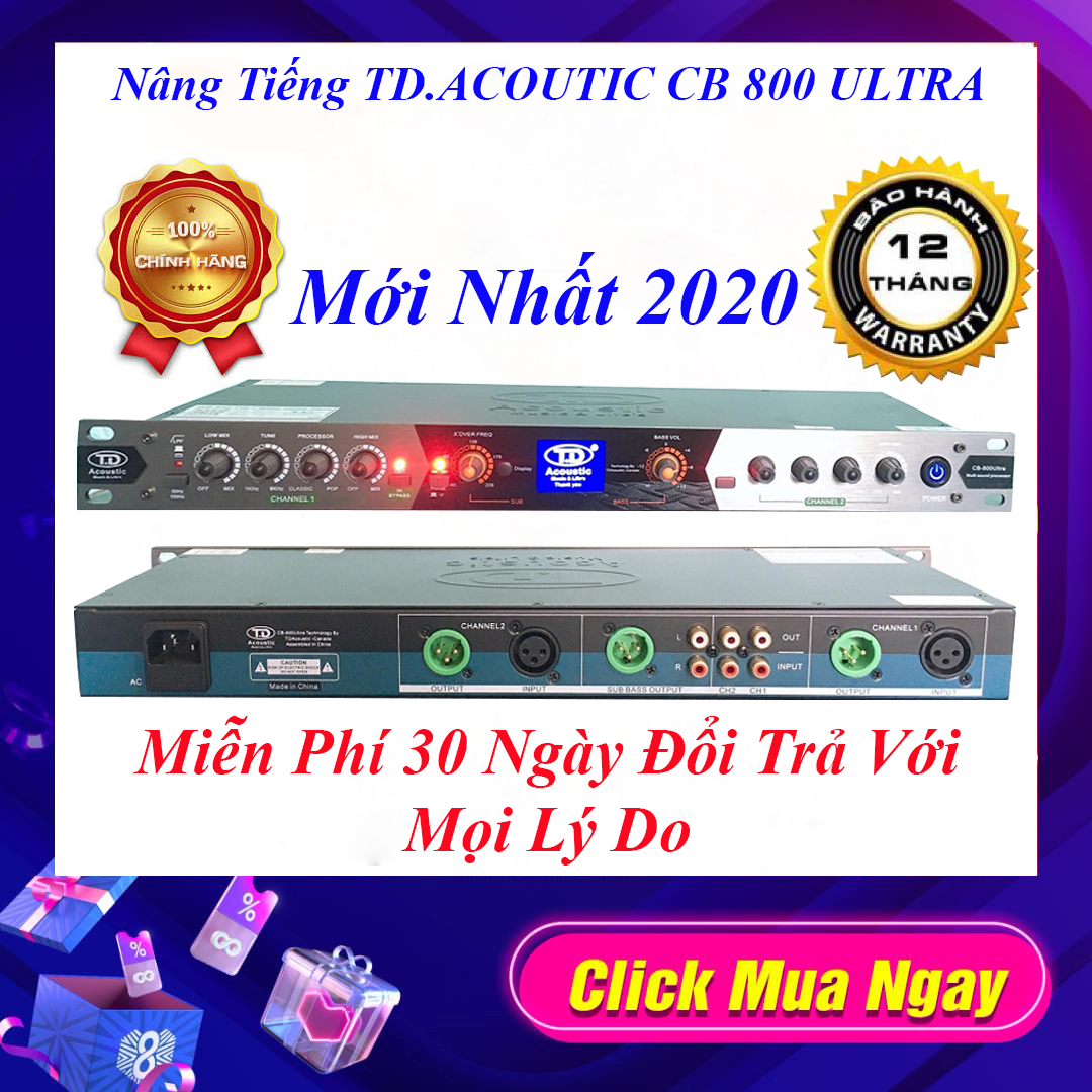 Máy Nâng Tiếng TD COUTIC CB 800 ULTRA Chính Hãng