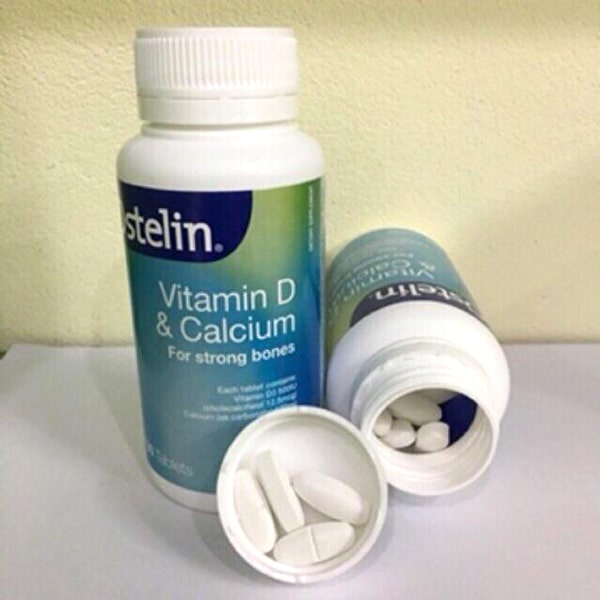CANXI & vitamin D Ostelin Úc cho bà bầu (130 viên)