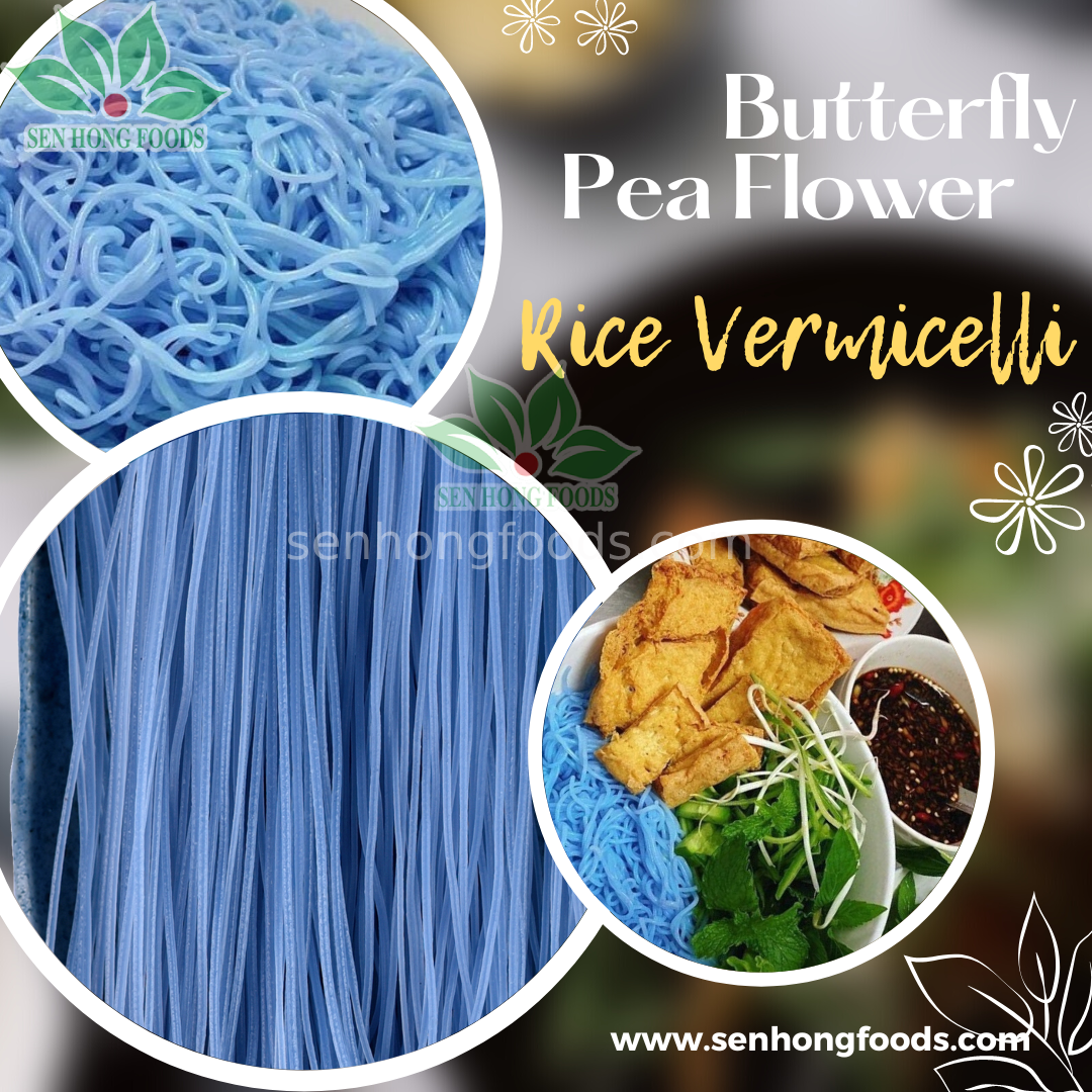 Bún Hoa Đậu Biếc Sen Hồng 300g