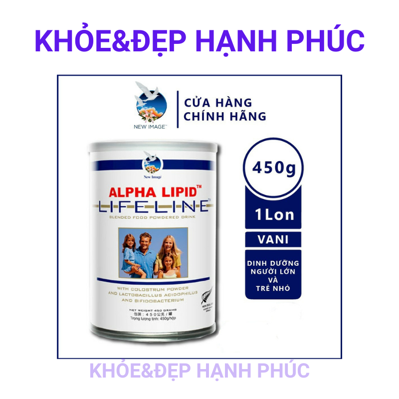 [Chính hãng cạo mã code] Sữa non Alpha Lipid Lifeline (New Zealand) - 450gr