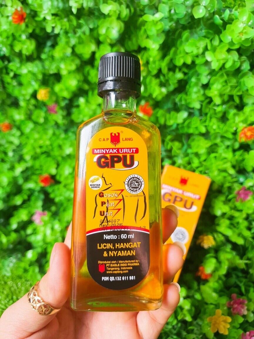 Dầu gừng Minyak Urut GPU Indonesia 60ml