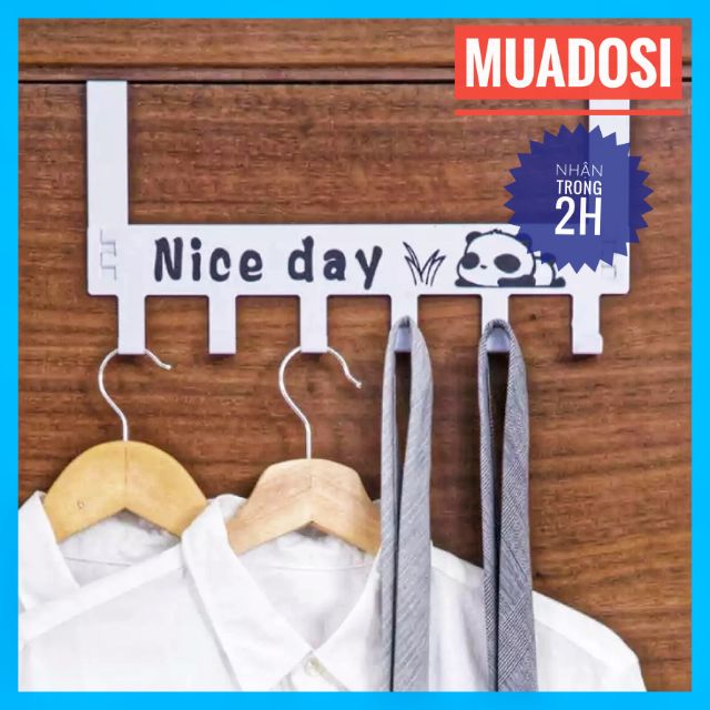 Móc sắt treo đồ sau cửa nice day tiện lợi