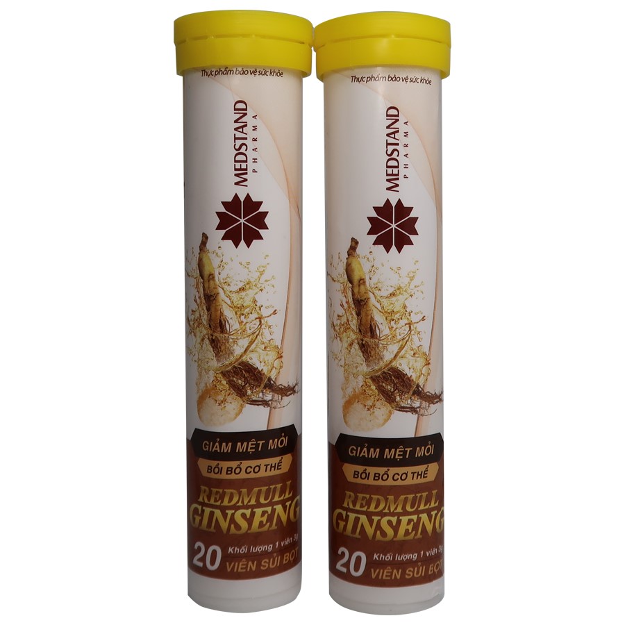 Redmull ginseng - hỗ trợ bồi bổ cơ thể, giúp nâng cao sức đề kháng, sủi hồng sâm