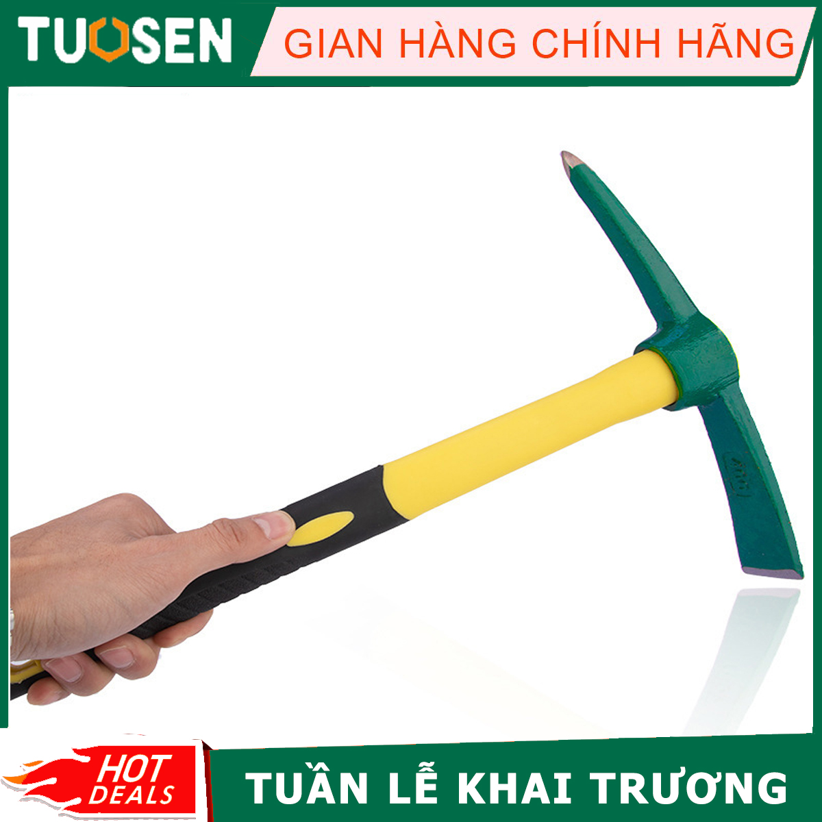 Rìu cầm tay, cuốc làm vườn, búa rìu, rìu cắm trại - TUOSEN