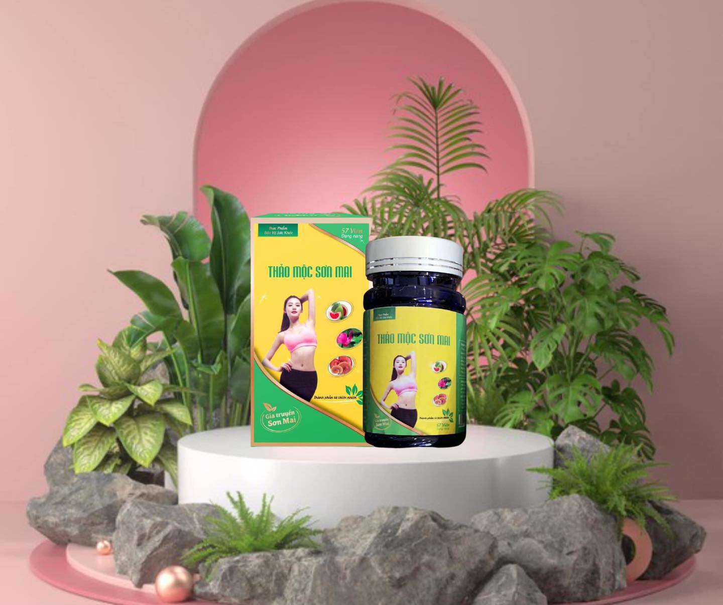 [Giá Gốc] Thảo Dược Giảm Cân Sơn Mai Giảm 5-9kg