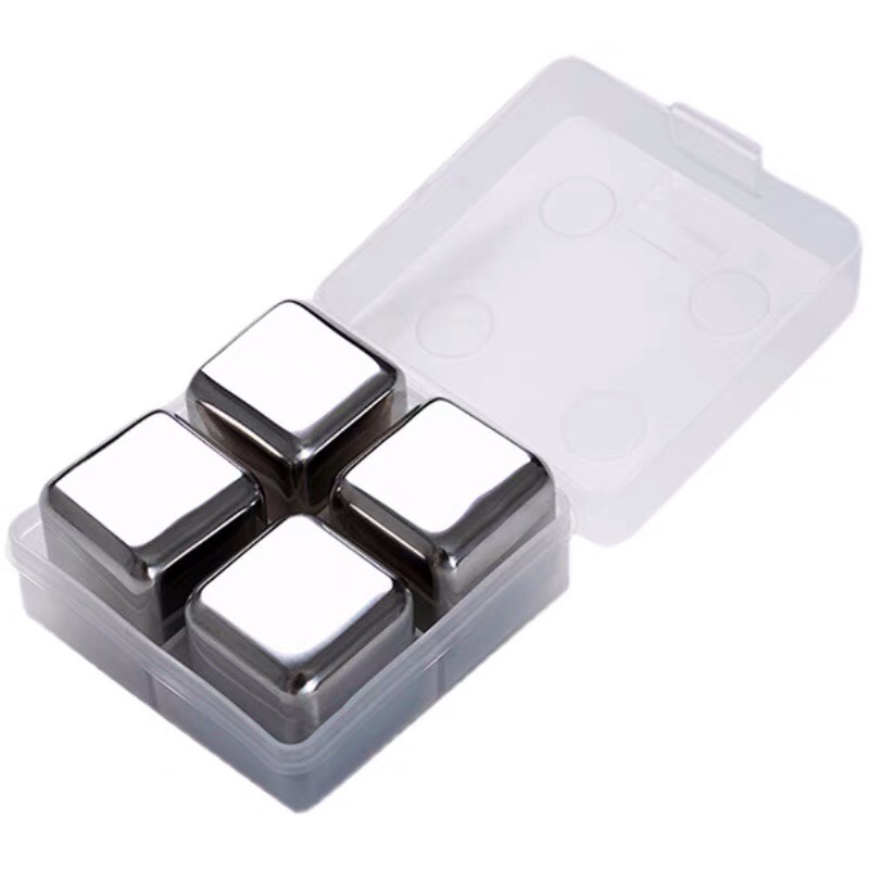 Đá lạnh vĩnh cửu chất liệu inox 304 - thép không gỉ làm mát nhanh cho đồ uống