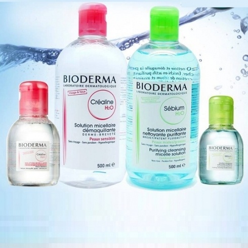 Nước Tẩy Trang Bioderma H2O Solution Micellaire Hồng