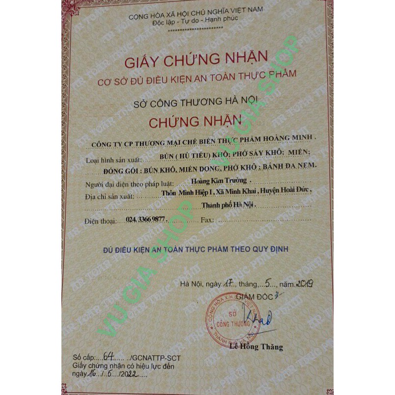 BÚN gạo lứt đỏ 500g new