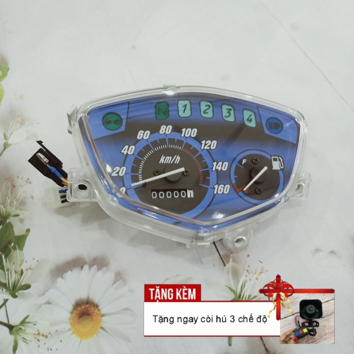 [CHẤT NGÂY NGẤT] Đồng hồ xe Sirius với đầy đủ tính năng đo km, đo tốc độ, đo xăng thiết kế như zin lắp đặt dễ dàng G400 - CÒI HÚ 3 CHẾ ĐỘ SIÊU CHẤT