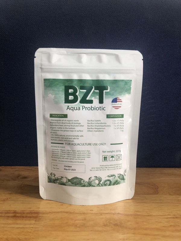 Vi Sinh BZT – Vi Sinh Nuôi Tôm Phân Hủy Bùn