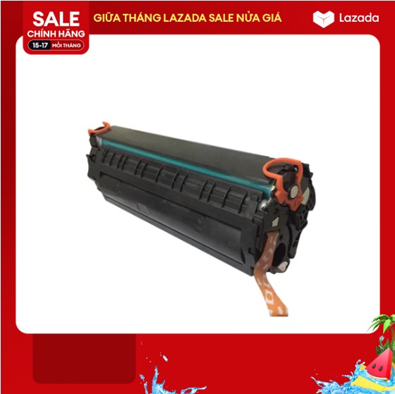 hộp mực dùng máy in canon 2900 có lỗ đổ mực và đổ thải thuận tiện, hộp mực 12a bản in 2000 trang in với độ phủ 5%