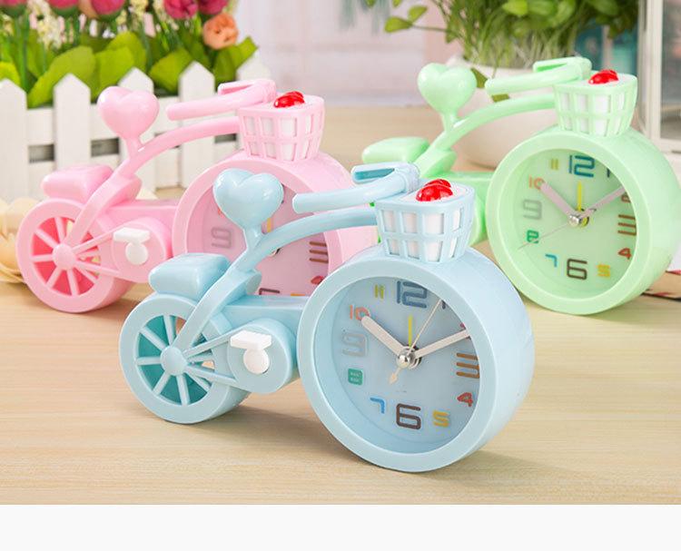 Đồng Hồ Để Bàn Hình Xe Đạp Xinh Xắn