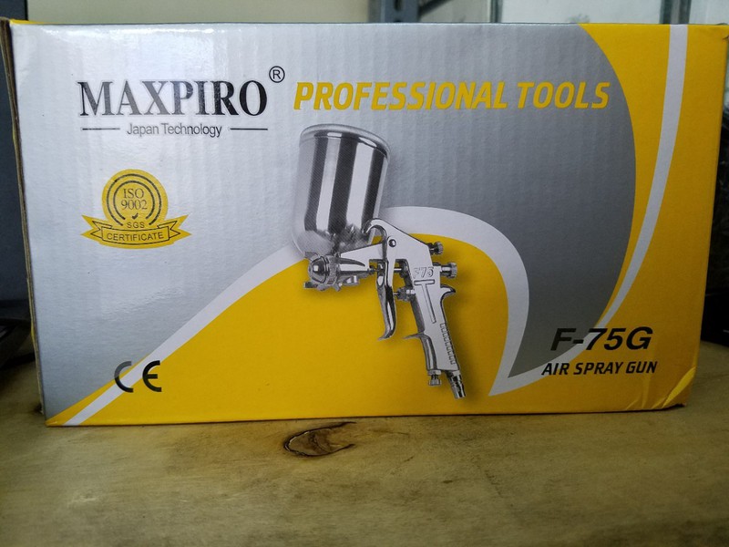 [HCM]Dụng Cụ Phun Sơn F75-400cc Maxpiro