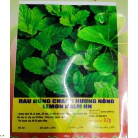 Hạt giống rau Húng Chanh gói 0,2 gram