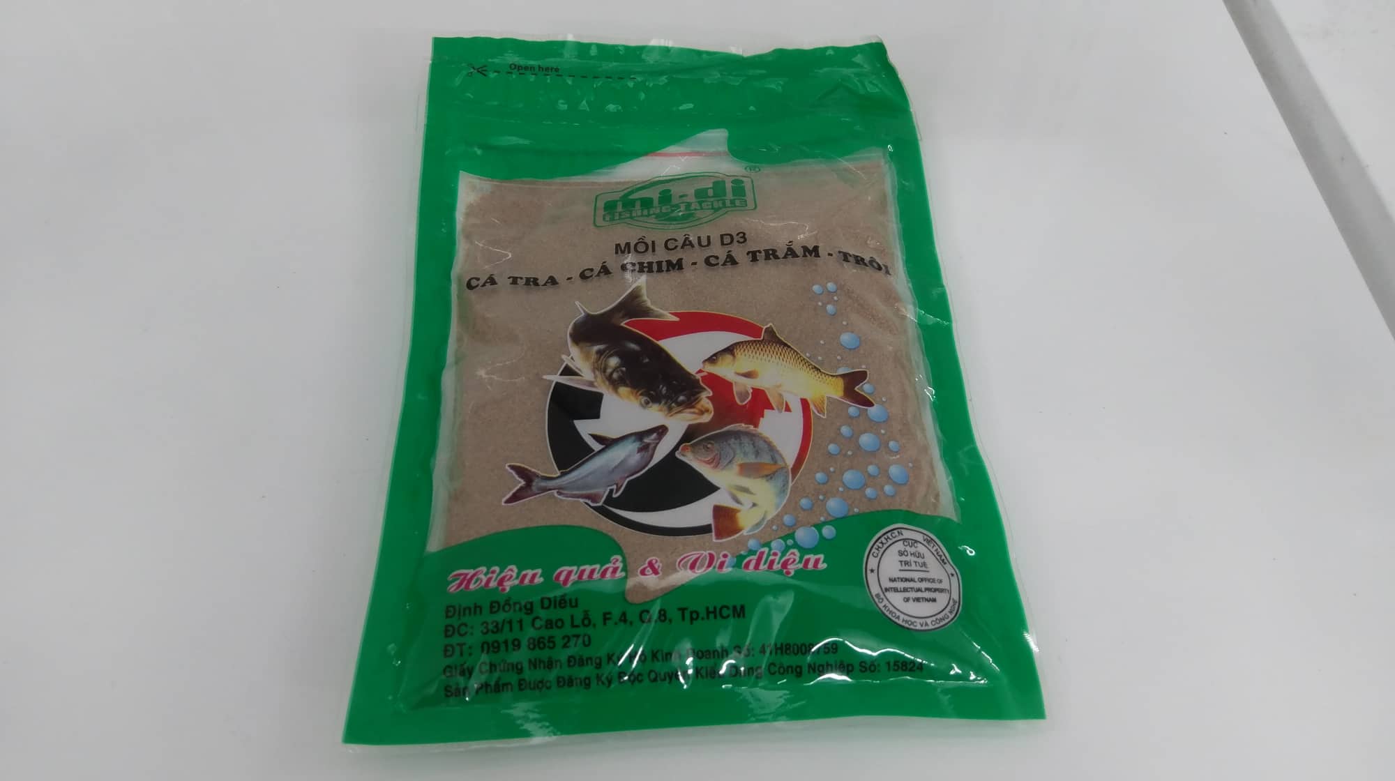 Mồi Cám Câu Cá D1 - D2 - 200Gr
