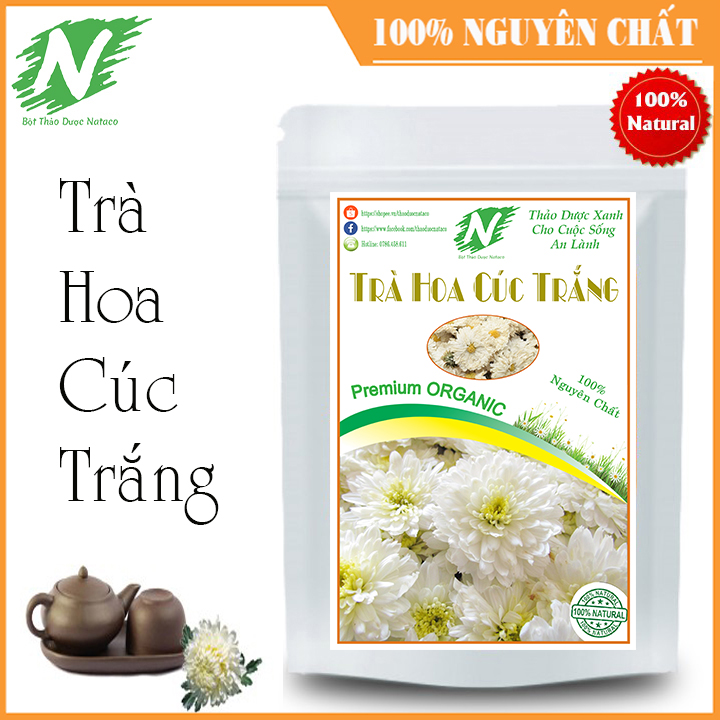 [HCM]Hoa Cúc Trắng Sấy Khô 100g