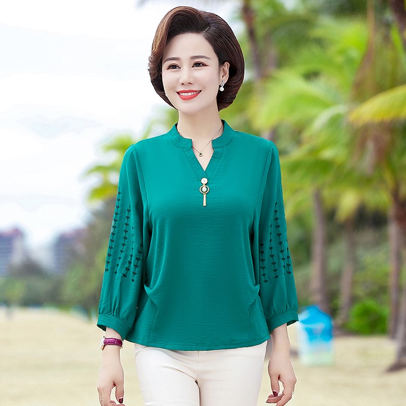 ÁO SƠ MI NỮ TRUNG NIÊN