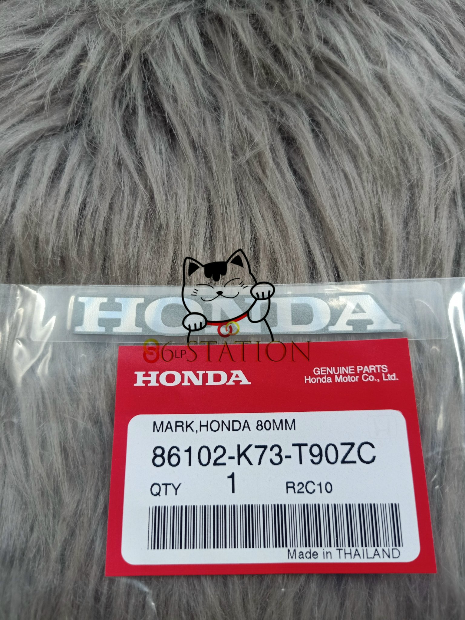 tem honda dán bửng wave 125i màu bạc