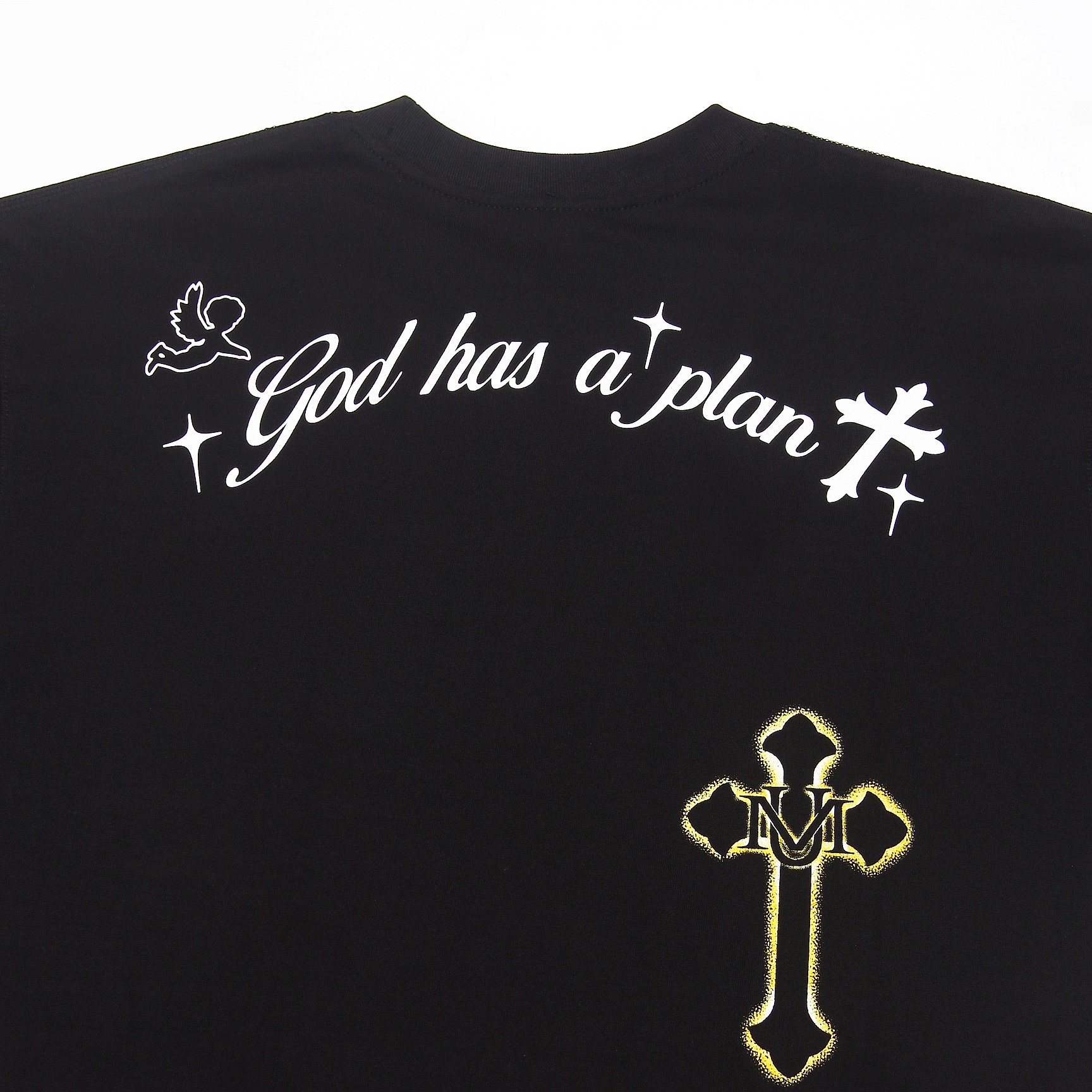 Áo Thun URBAN MONKEY IN GOD WE TRUST Cotton 100%