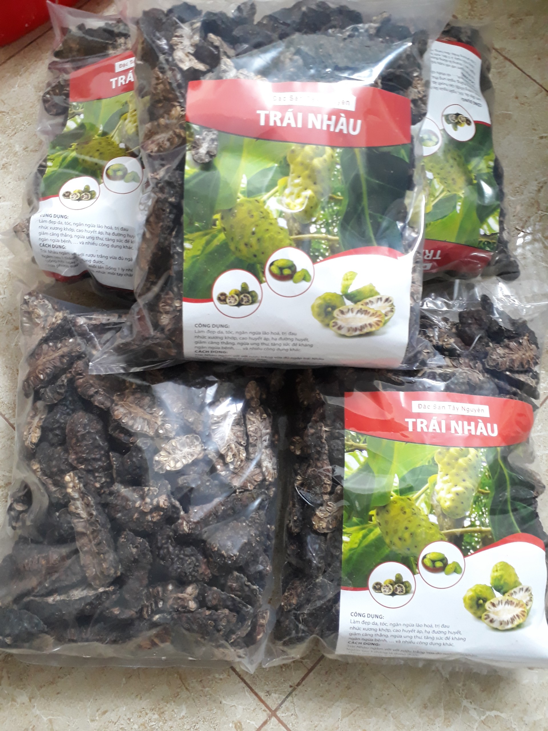 Combo 2kg trái nhàu khô, nhàu rừng sấy khô, giúp lợi tiểu, nhuận tràng, tiểu đường, rối loạn tiêu hóa