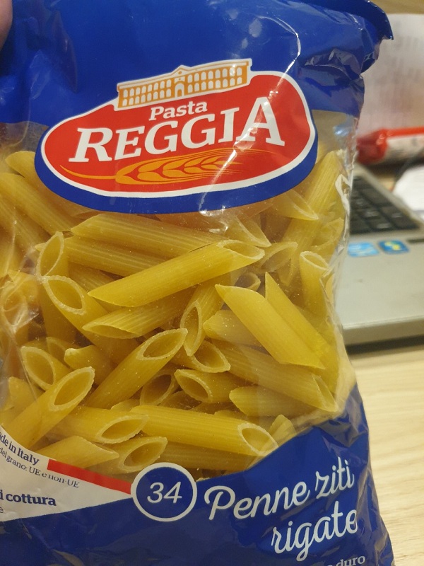Italian Nuggets tube 34 uppered pasta 500g imported Italian