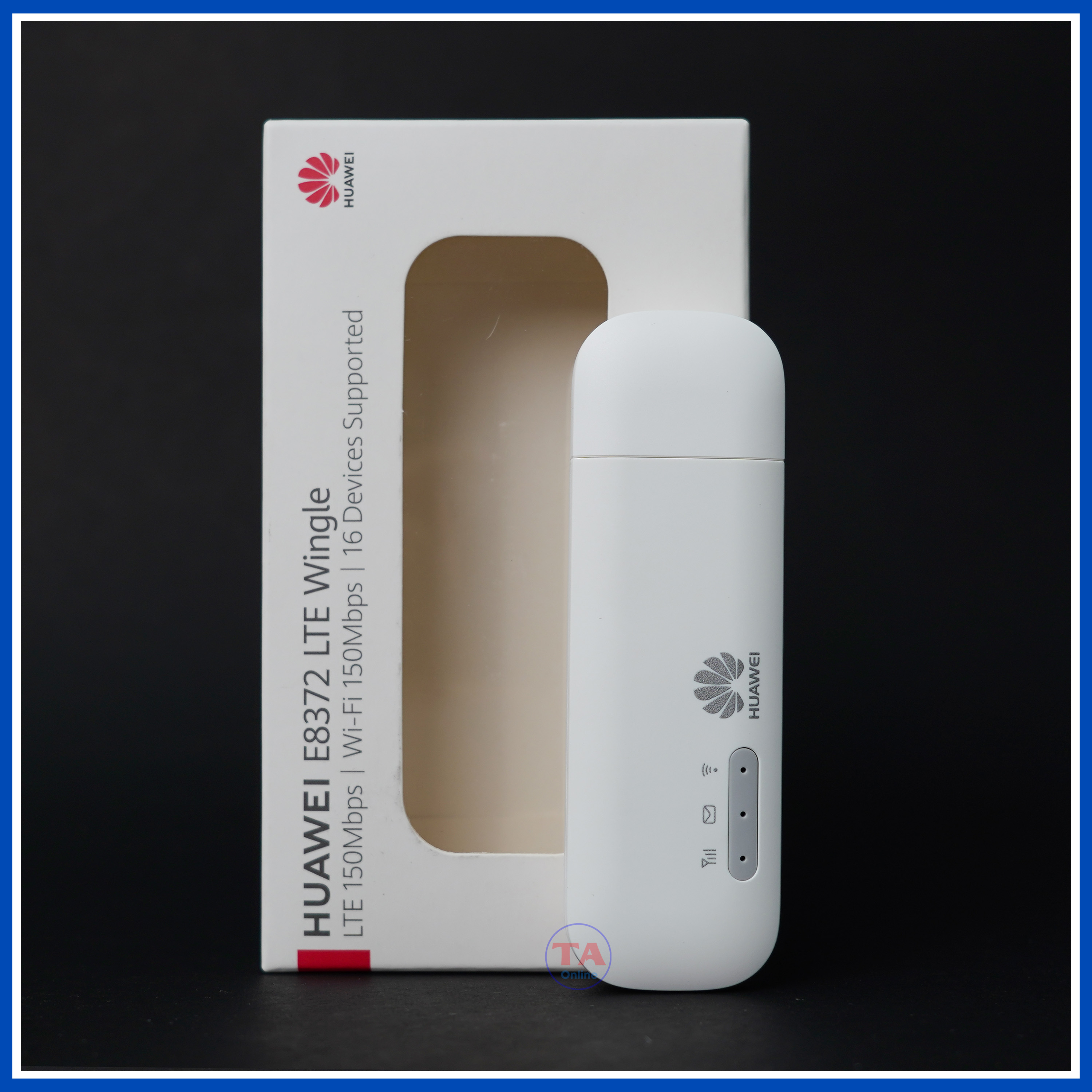 USB Phát Wifi 3G/4G Huawei E8372 Tốc độ 150Mbps Hỗ Trợ 10 User