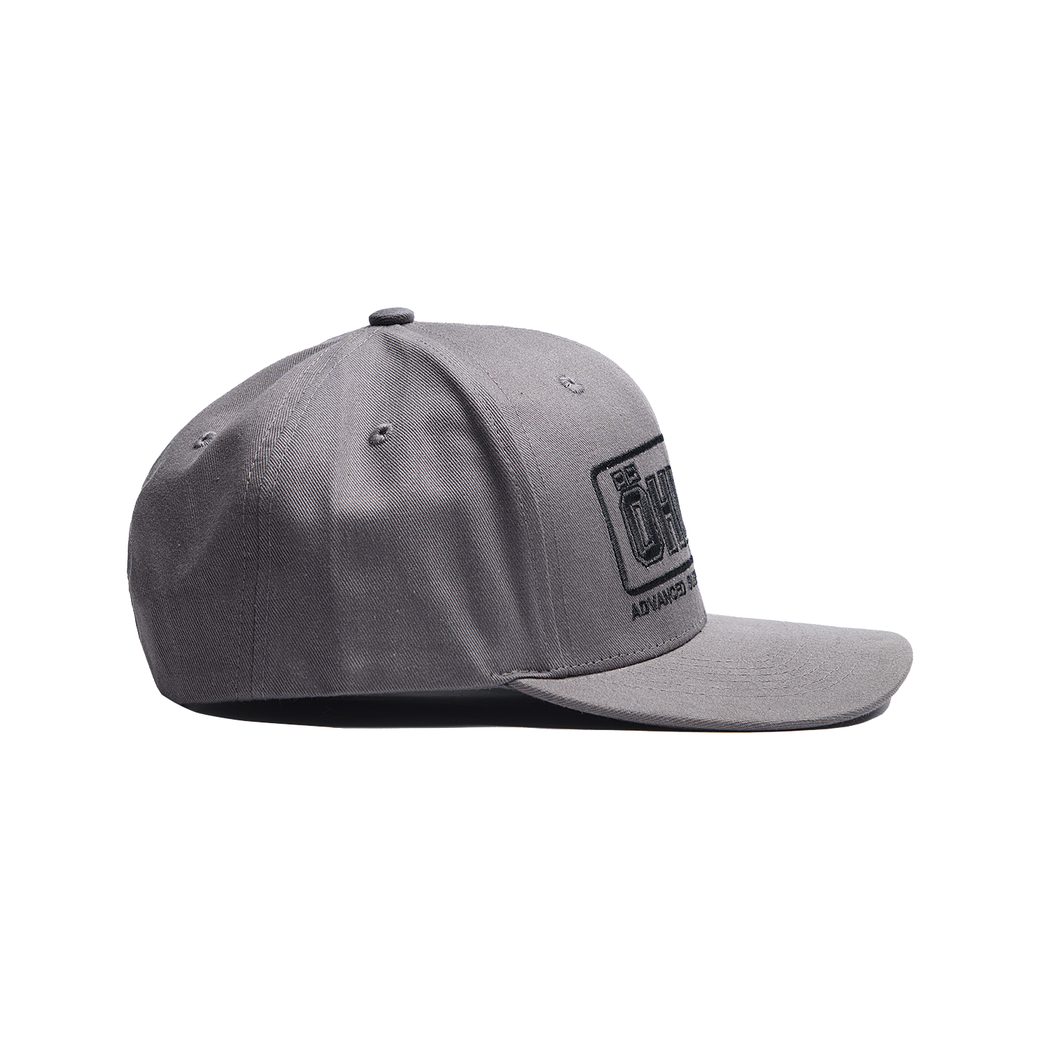Nón snapback OHLINS màu xám - Logo thêu màu đen