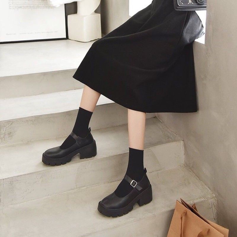 Giày lolita đế cao ulzzang