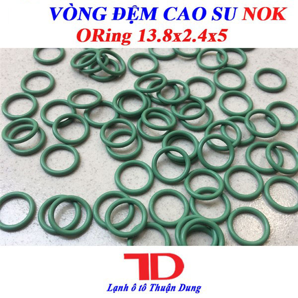 Vòng đệm cao su Nok, Oring 13.8X2.4X5 - Vật Tư Điện Lạnh Ô Tô Thuận Dung