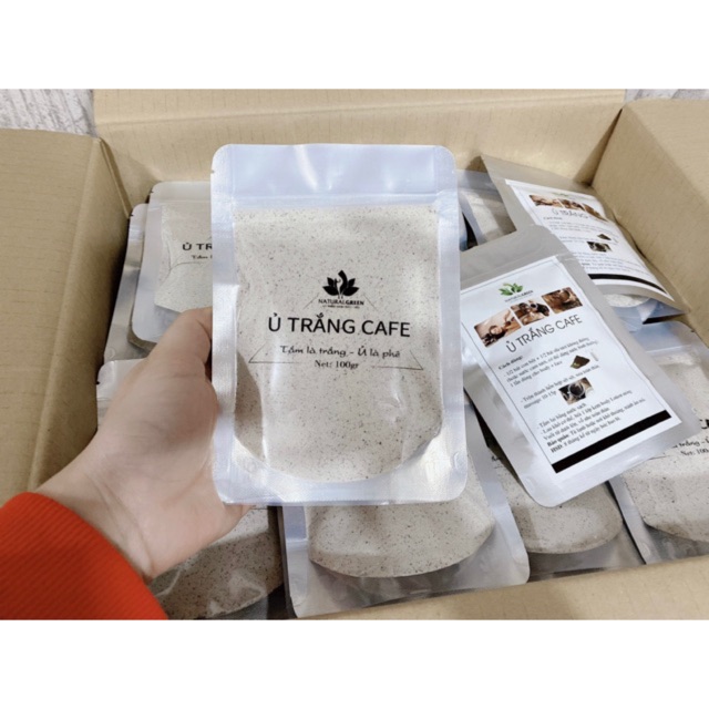 (100gr) Combo 1 gói ủ cafe ,dùng cho face và body