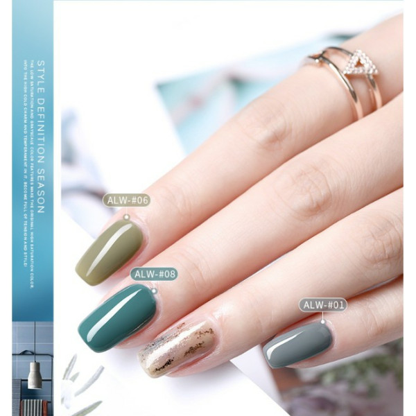 [HCM]Sơn gel As mã ALW 15ML - chai đỏ