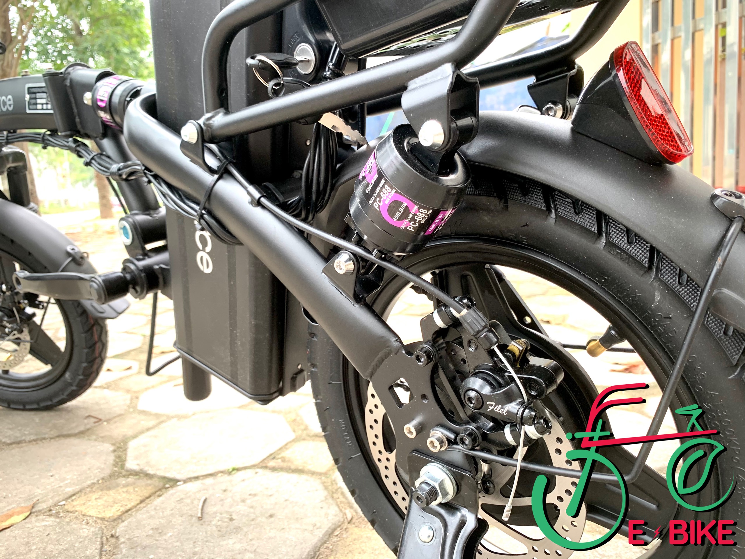 Xe đạp gấp gọn trợ lực điện Gforce C14