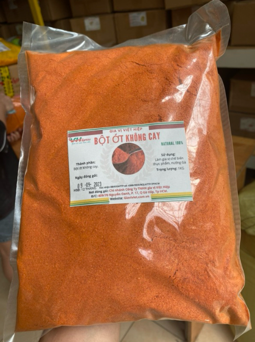 Bột Ớt Không Cay(Chili Powder Is Not Spicy) Việt Hiệp