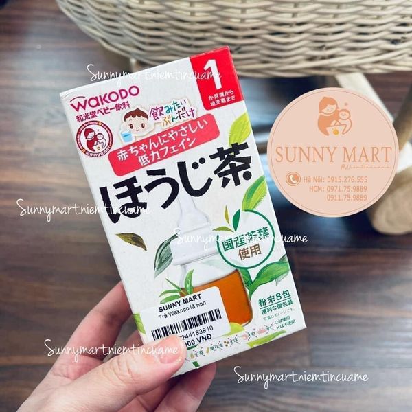 Trà wakodo Nhật Bản cho bé đủ vị