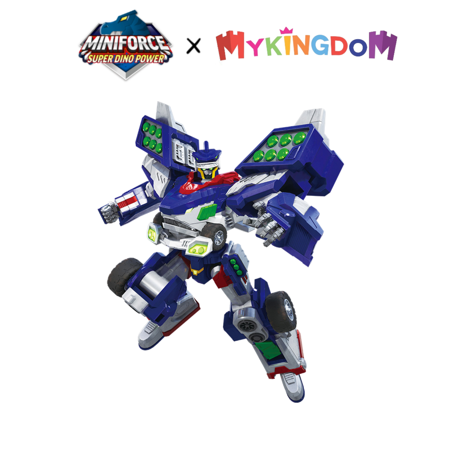 Đồ chơi robot miniforce hộ thần rừng xanh cá mập cuồng nộ sharkross v 503021