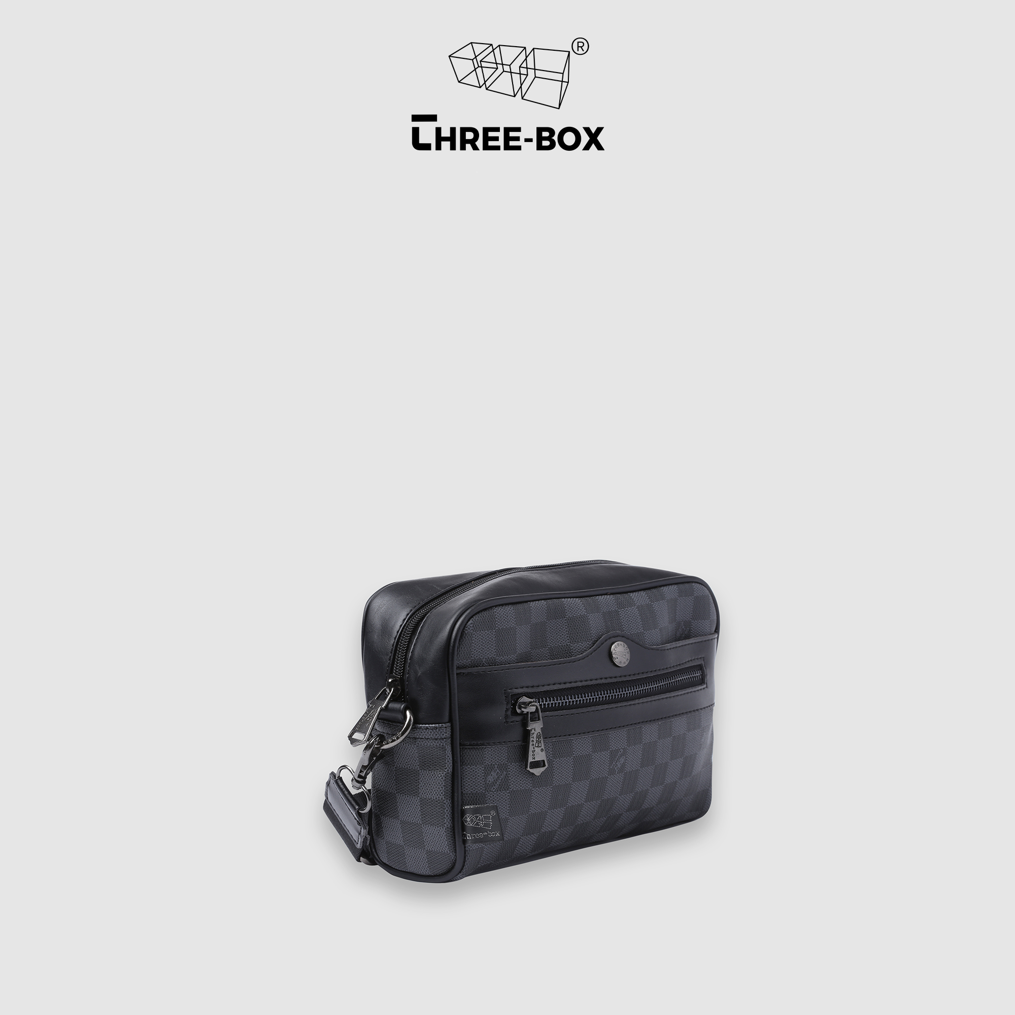 Túi đeo chéo Damier Three-Box chính hãng - MS5707