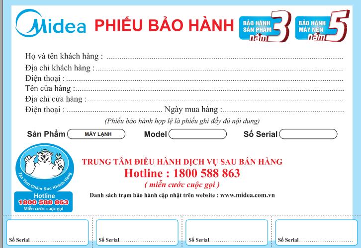 Bếp điện từ Midea MI-B2016DA