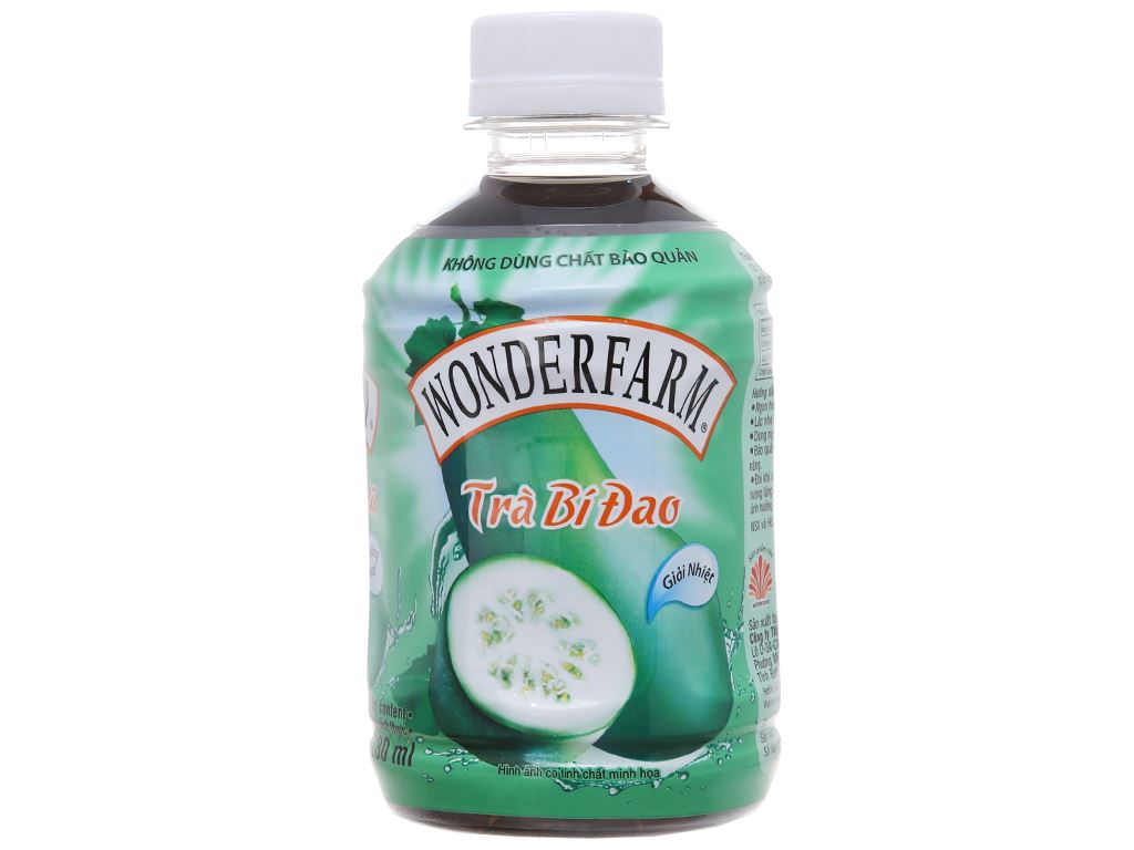 LỐC 6 LON TRÀ BÍ ĐAO WONDERFARM 310ML