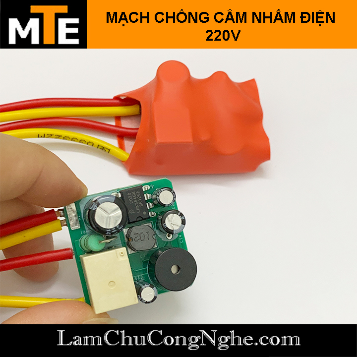 Mạch chống cắm nhầm điện 220V cho thiết bị 110V