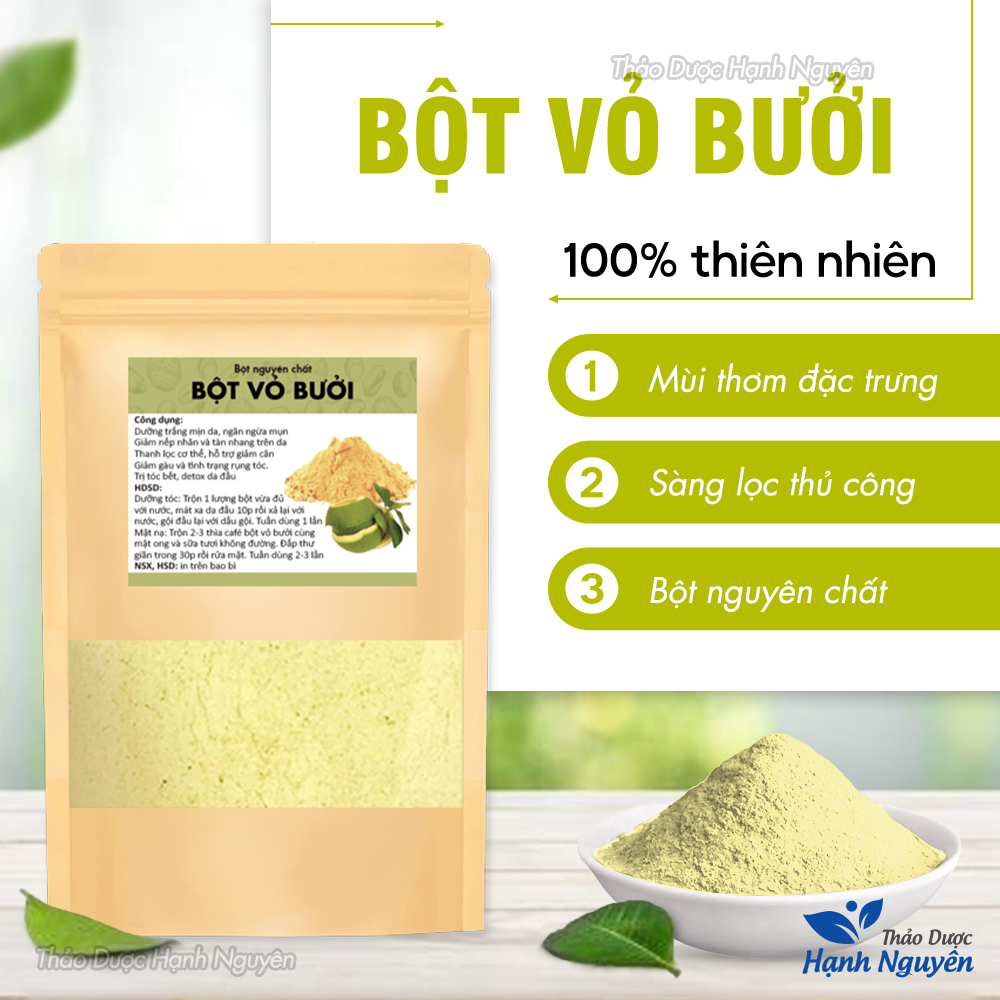 Pomelo peel dried 100g - Hanh Nguyen Herbal