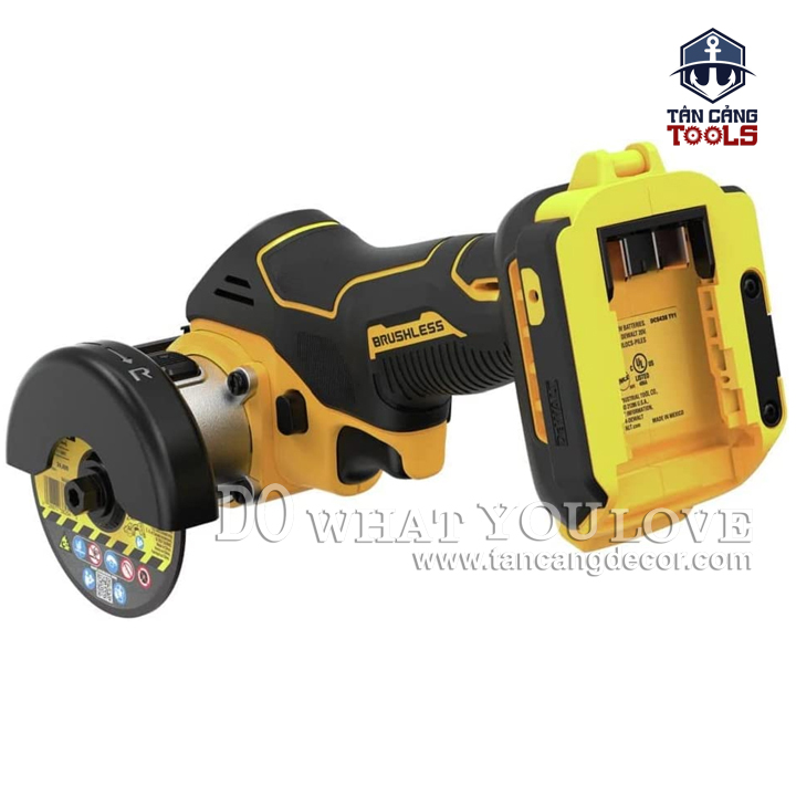 Máy Cưa Đĩa 76mm Dùng Pin 20V Dewalt DCS438B ( Thân Máy )