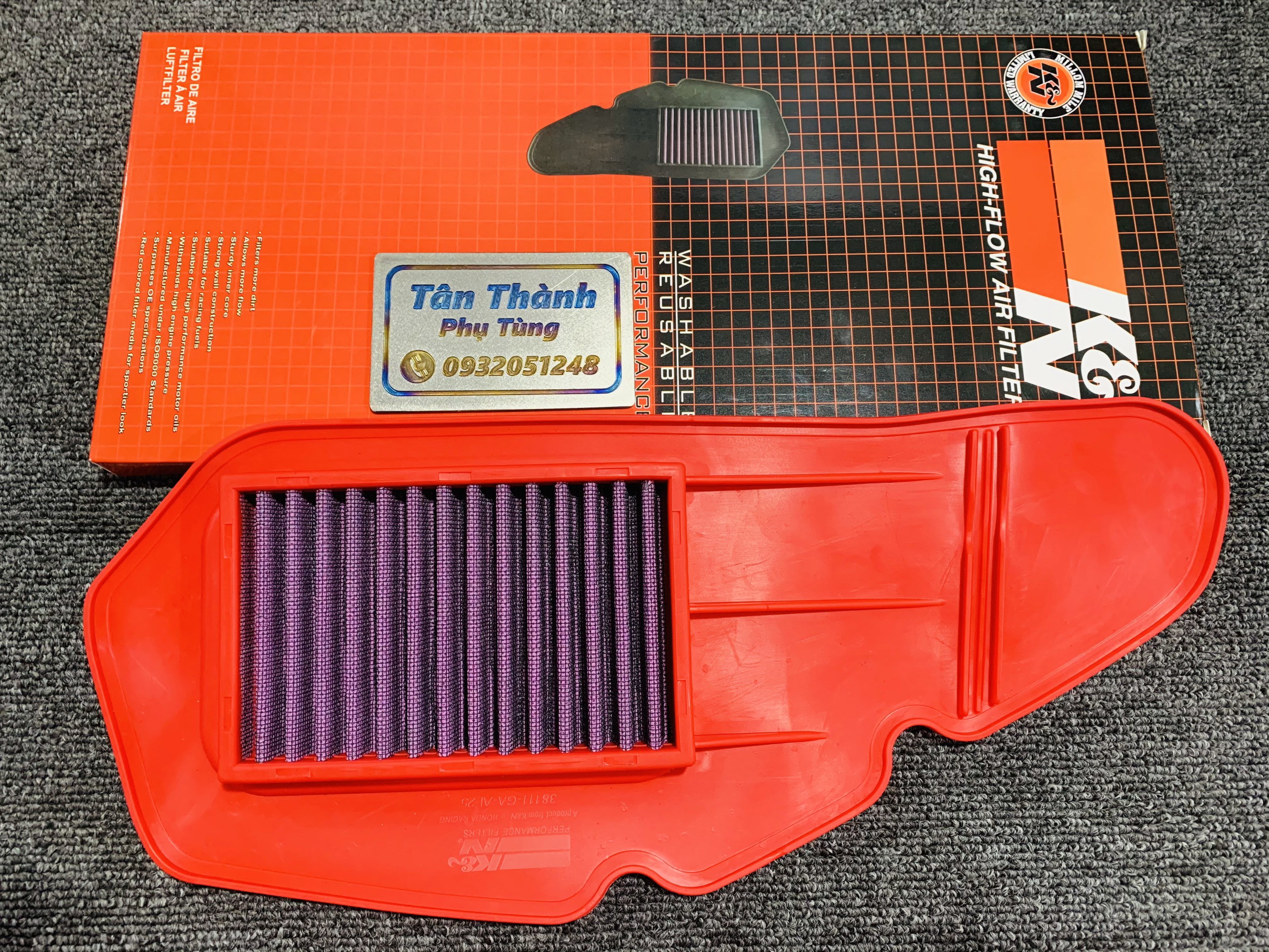 Lọc gió Vario KN thép