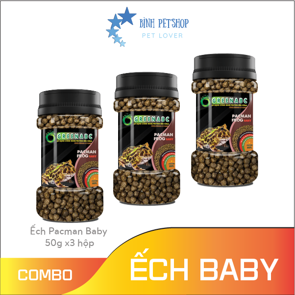 Thức ăn cho Ếch PacMan - Pacman Frog