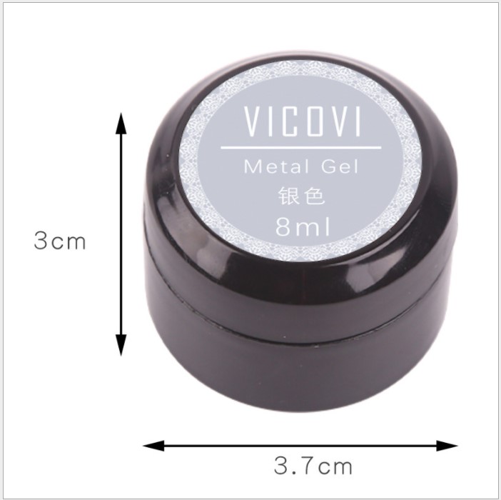 Gel Nhũ METAN Siêu Sáng hũ 8ml