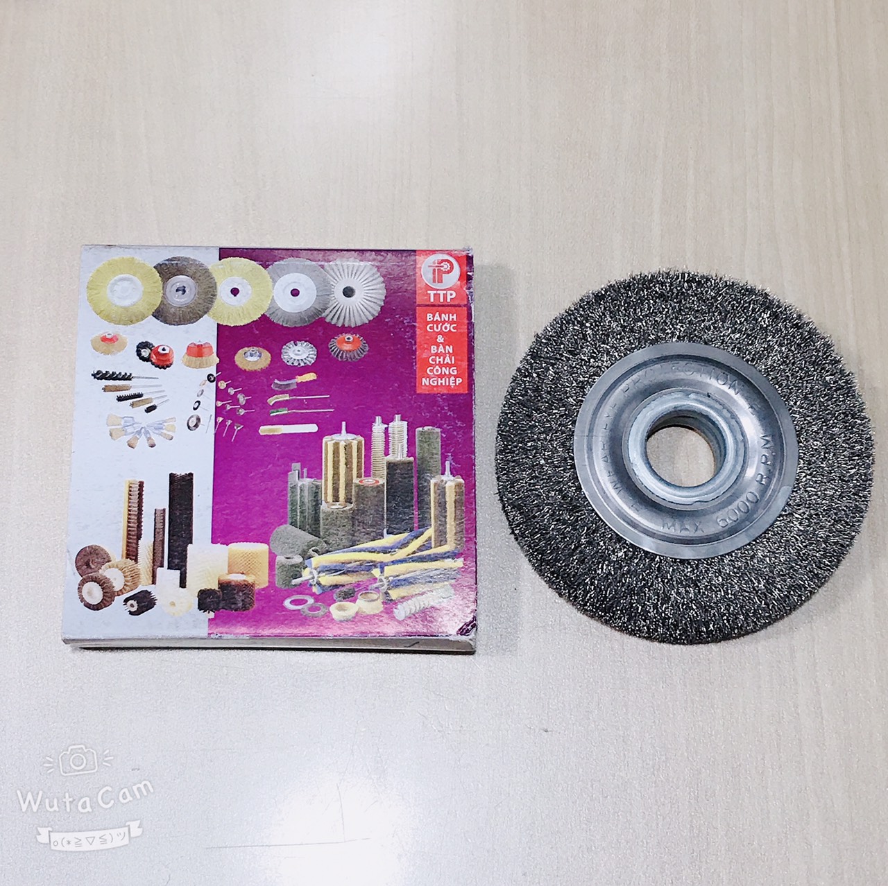 Bánh cước Inox 125x20x25.4(0.2-0.3)