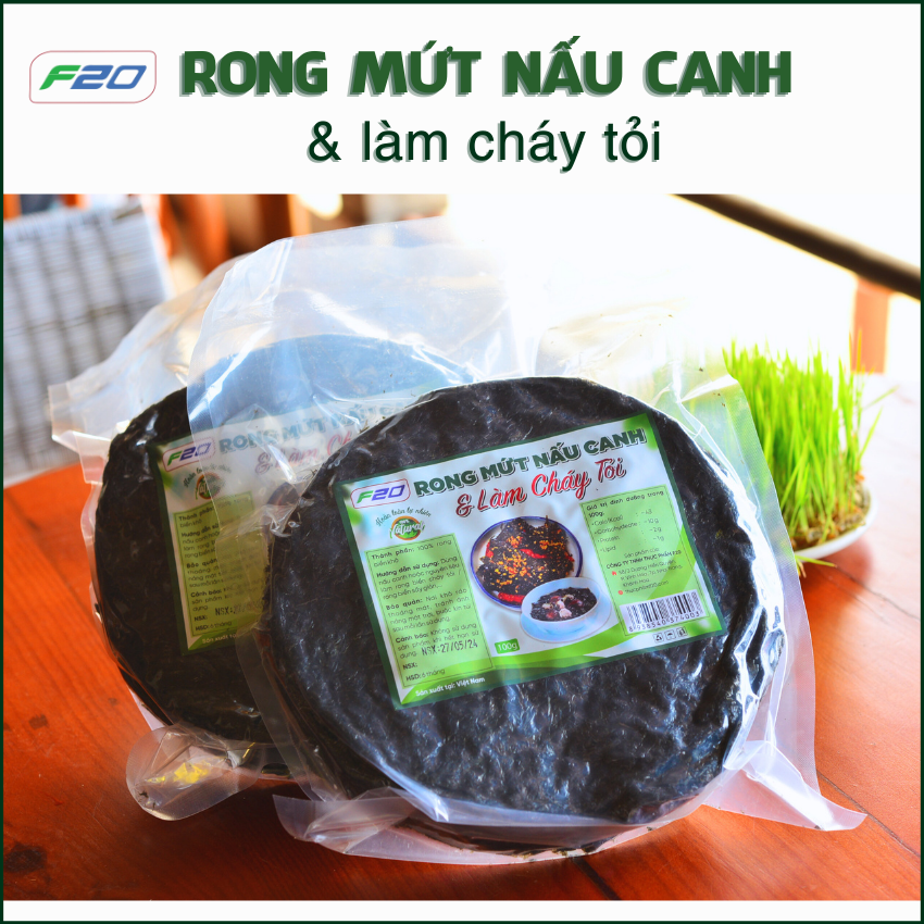 Combo 5 gói mỗi gói 100g - Rong Mứt làm Rong Biển ĂN Liền. Rong Biển Khô Nấu Canh